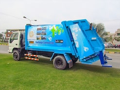Garbage Compactor Truck graphic